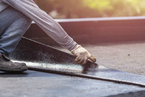 Professional Crawl Space Encapsulation technician working in Lima, NY